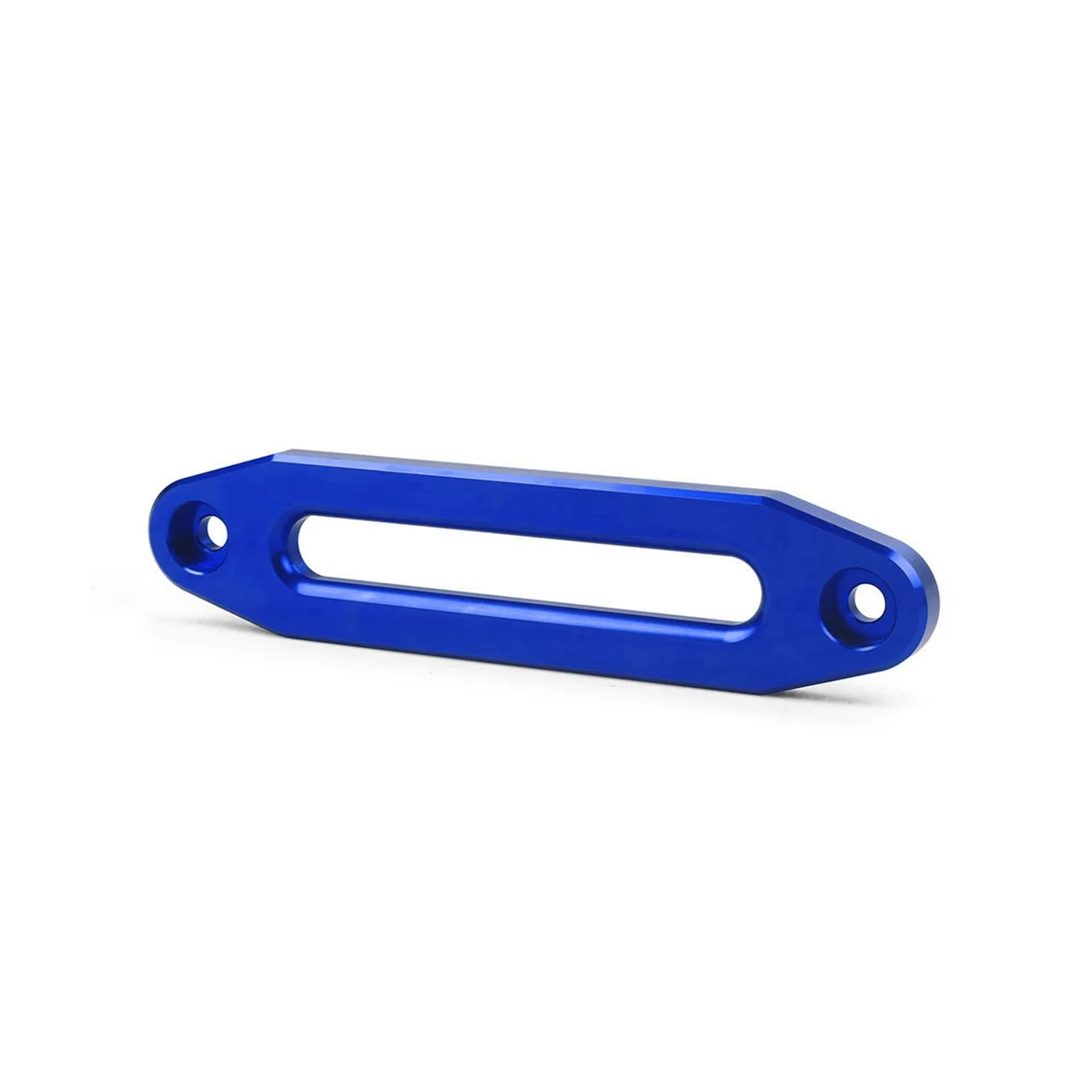

10 Inch 12000 Winch Rope Guide Hawse Aluminum Fairlead for Off Road 4WD Rope Silver Rope Guide Wire Guide Blue