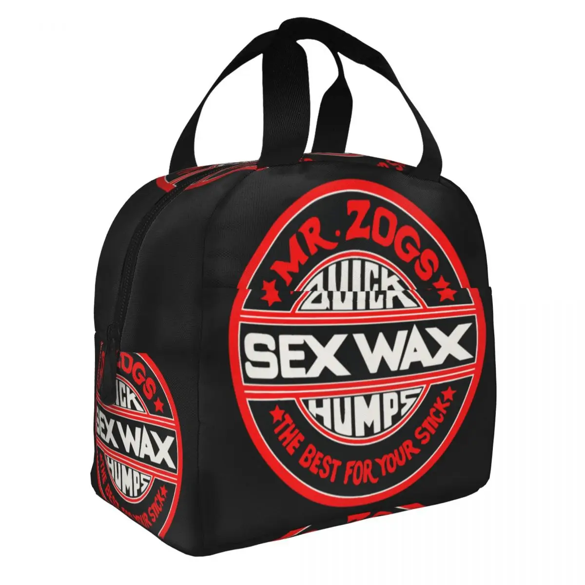 Изолированная сумка для обеда Mr Zogs серфинга школы офиса секса воска с логотипом