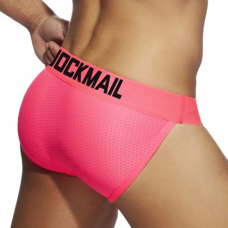 Трусы-брифы JOCKMAIL мужские пикантное нижнее белье с мешочком для пениса