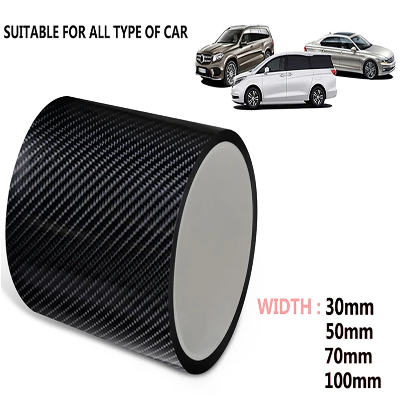 

Carbon Fiber Car Sticker Protector Strip Auto Body Nano Film Car Door Anti Scratch Collision Scuff DIY Protection Paste