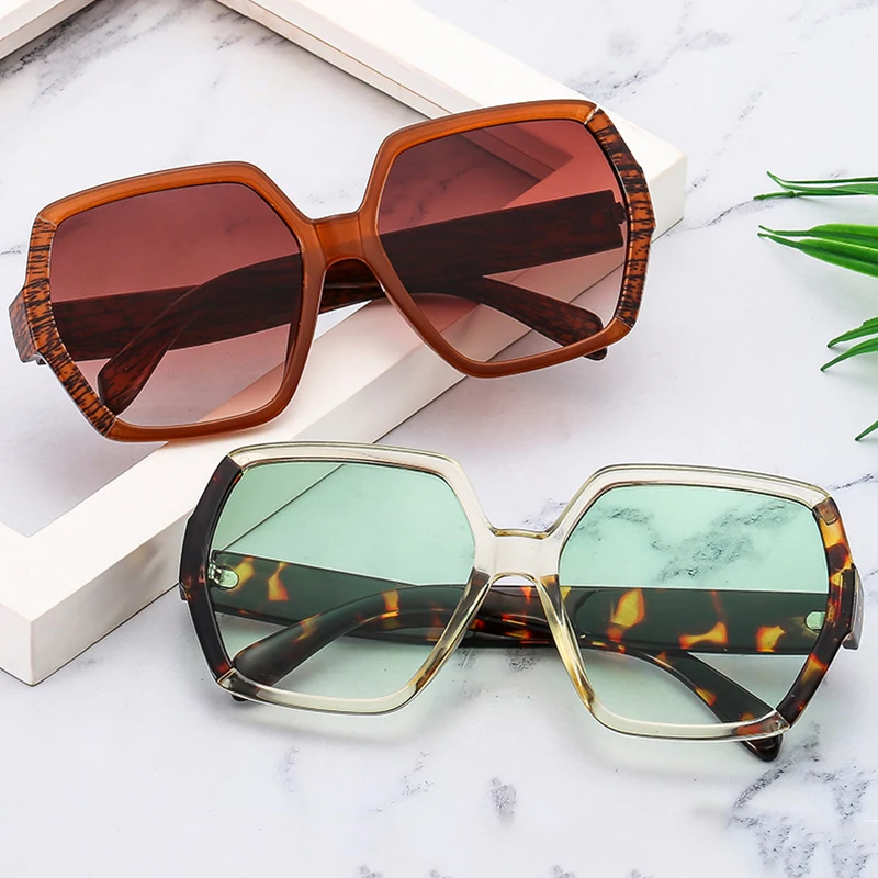 

Dropshipping Fashion Retro Brand Luxury Women Sunglasses Men Vintage Designer Sun Glasses Square Oversized Shades UV400 Eyewear