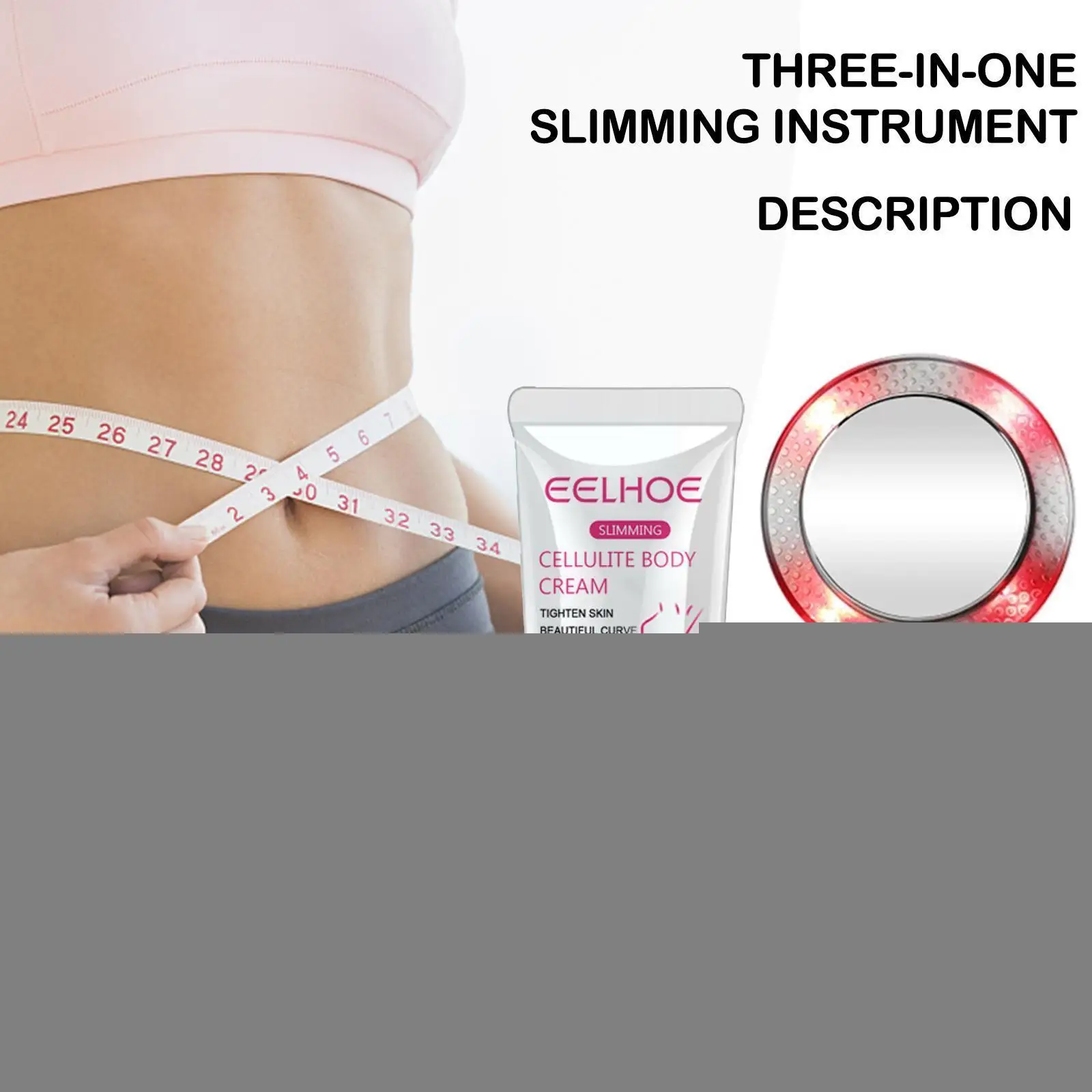 

3 In 1 Lifting Ems Infrared Ultrasonic Body Fat Slimming Beauty Device Face Ultrasound Massager Cavitation Machine B C5c3