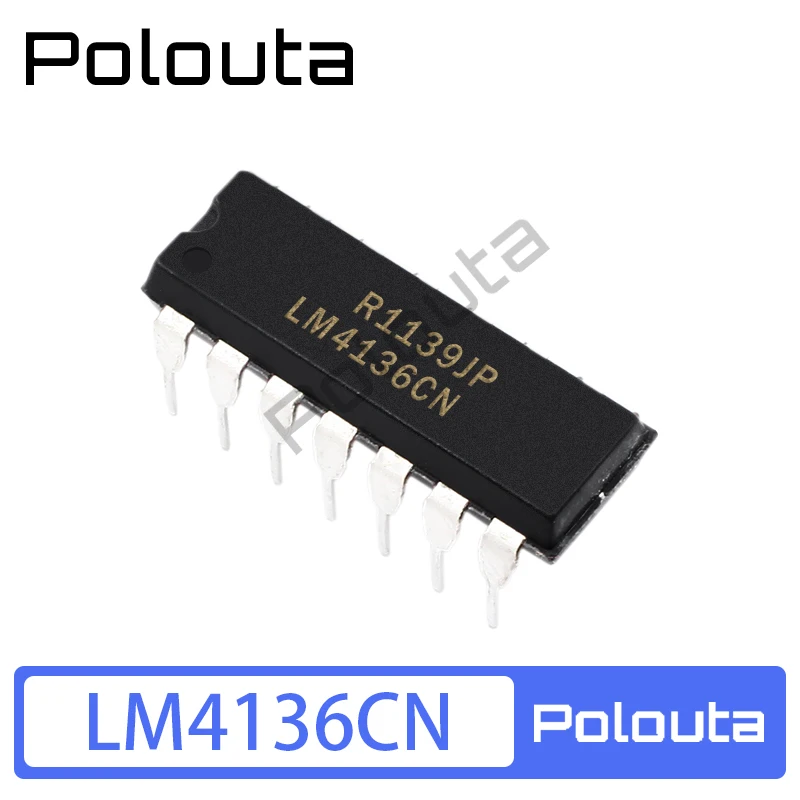 

10 шт./партия LM4136CN LM4136 4136 DIP-14 IC чип Arduino Nano интегральная схема DIY Электронный комплект бесплатная доставка Polouta