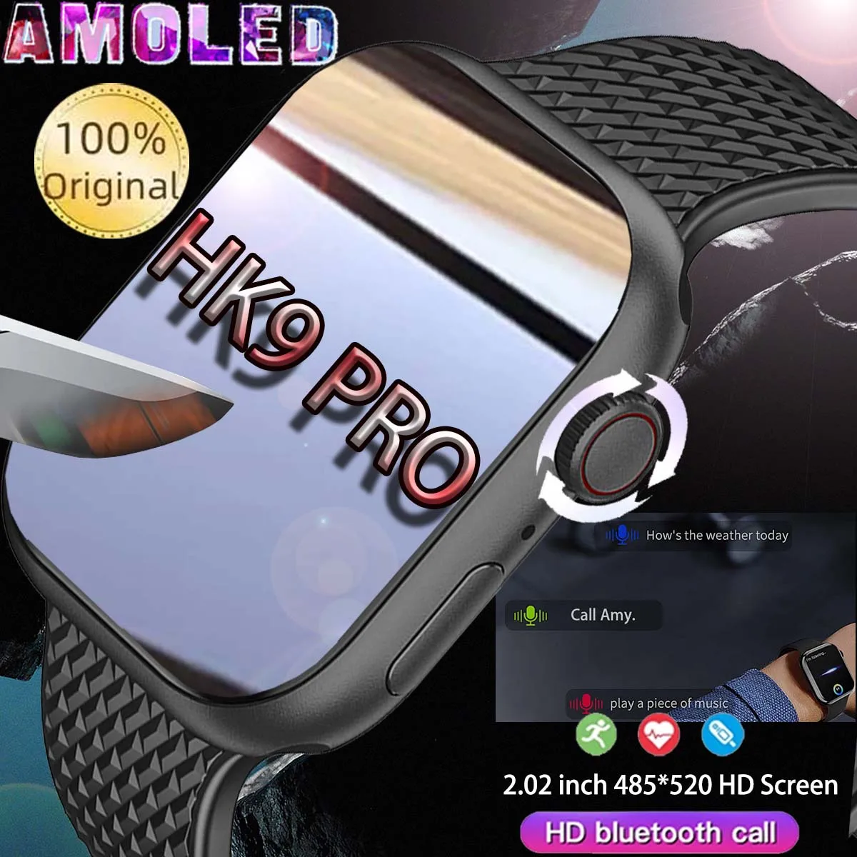 2023 Men's Smartwatch 49mm smartwatch Bluetooth Call Smartwatch Series 9 NFC IP68 Waterproof men's smartwatch for Apple Watch