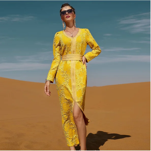 Ramadan Eid Mubarak Muslim Abaya Arabic Turkey Islam Pakistani Long Dress Abayas For Women Kaftan Morocco Robe Femme Musulmane