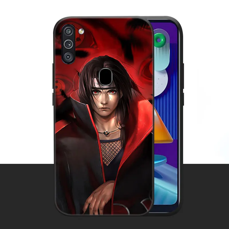 hot japan anime uchiha itachi case for samsung galaxy a01 a03 core a02 a10 a20 s a11 a20e a30 a40 a41 a5 2017 a6 a8 plus a7 2018 free global shipping