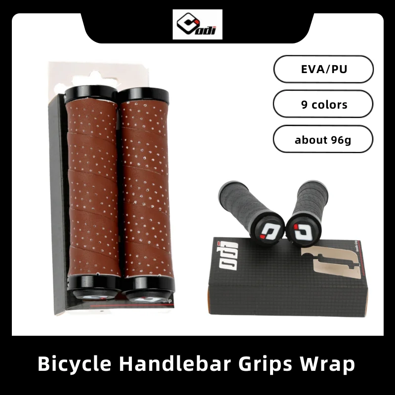 

ODI для горного велосипеда, двойной замок, Задняя лента 128 мм, ЭВА/ПУ + алюминиевый сплав, материал, несколько цветов, для велосипеда