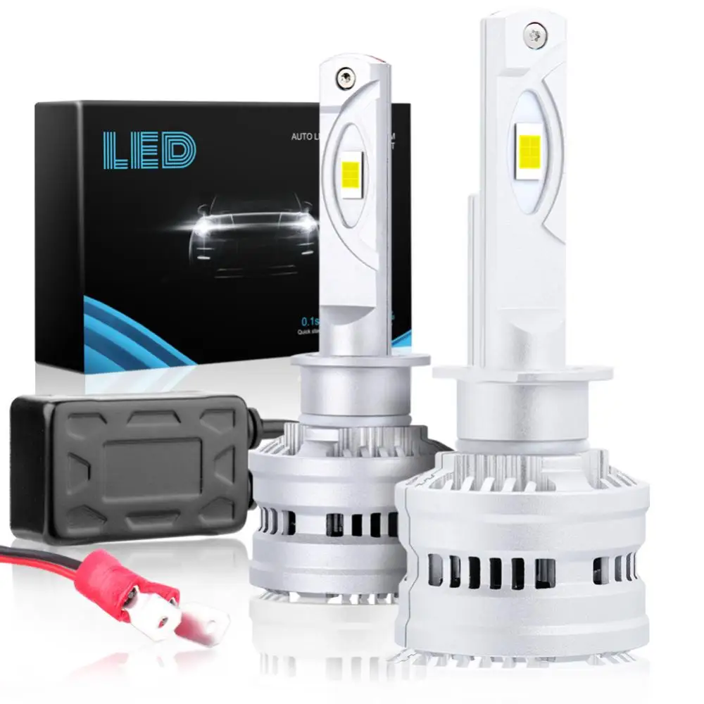 

Heat Dissipation Fog Light Bulbs Waterproof High Brightness Auto Headlamp H1 Car Lights Car Accessories Car Headlights P4led