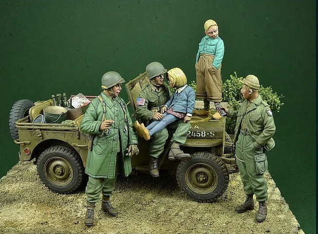 Коллекция 1/35 года литье под давлением строительный комплект модель танка