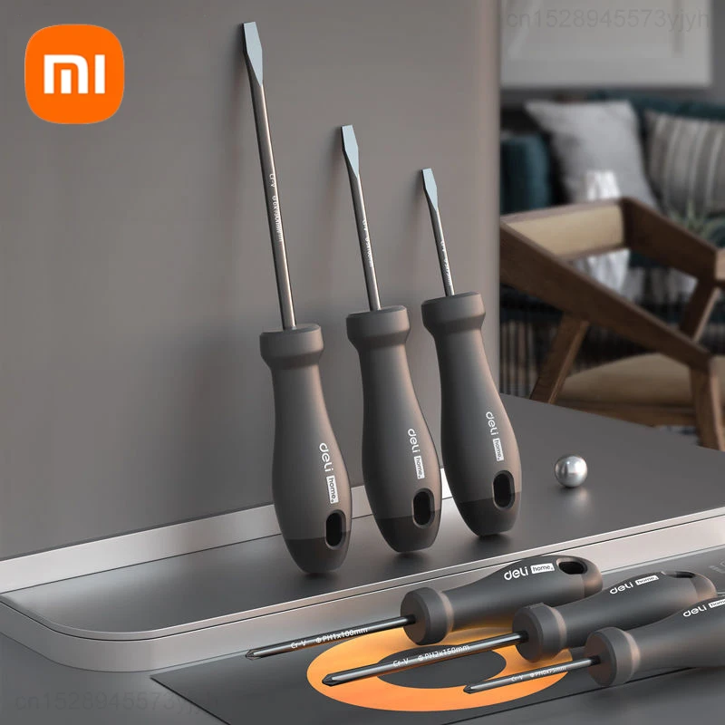 

Xiaomi Phillips Slotted Screwdriver Magnetic Bits Portable Screw Driver for Household Appliances Repair Tools Hand Tool for Home