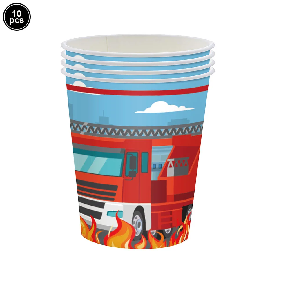 

Одноразовая посуда "Пожарная тематика" PartiesTour