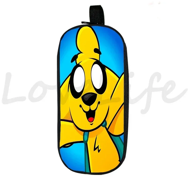 Пенал для карандашей с мультяшным рисунком двойной чехол косметики пенал ручек и