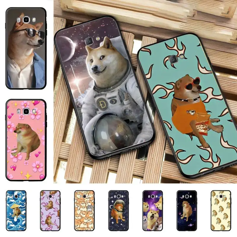 

Cute corgis dog Phone Case for Samsung J 2 3 4 5 6 7 8 prime plus 2018 2017 2016 core