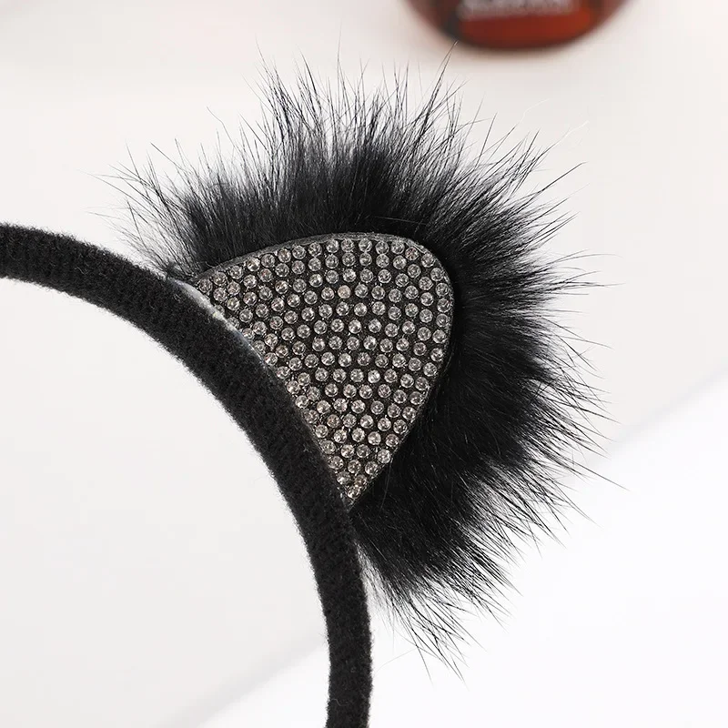 Женская Блестящая лента для волос с перьями вечеринки дня рождения свадьбы