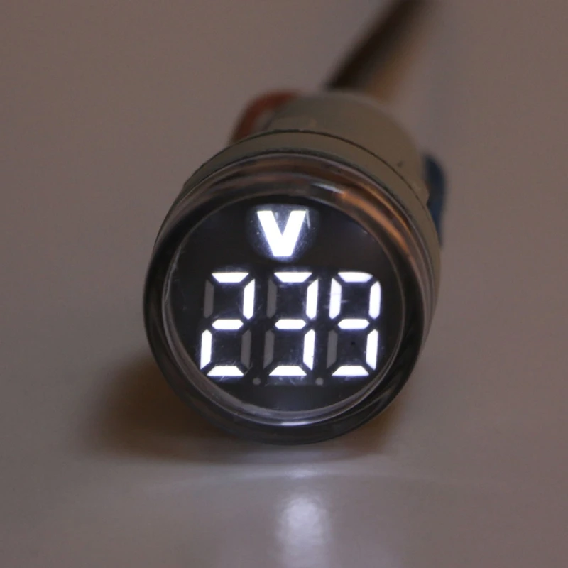 Вольтметр со светодиодным дисплеем светодиодный цифровой детектор напряжения