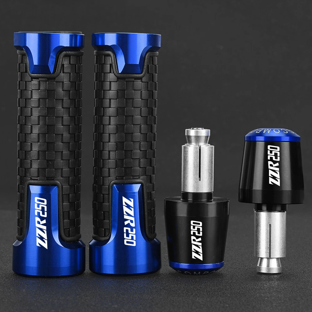 

Motorcycle Accessories For KAWASAKI ZZR250 ZZR 250 1983- 2007 2006 2005 2004 2003 22MM Handlebar Grips Handle Bar Ends Caps Plug