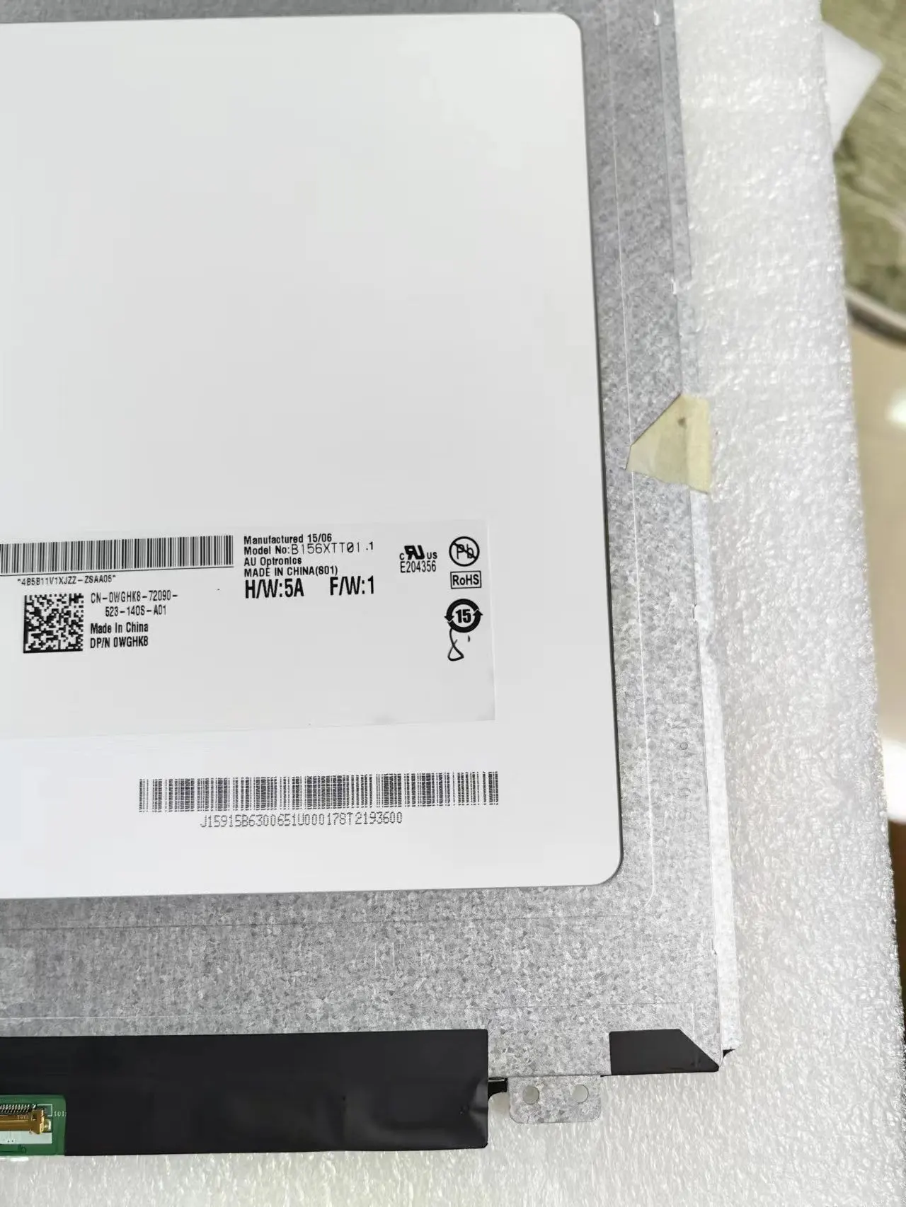 15 6 &quotЖК-экран B156XTT01.2 B156XTT01.1 NT156WHM-A00 WXGA HD 1366x76 8 сенсорный экран