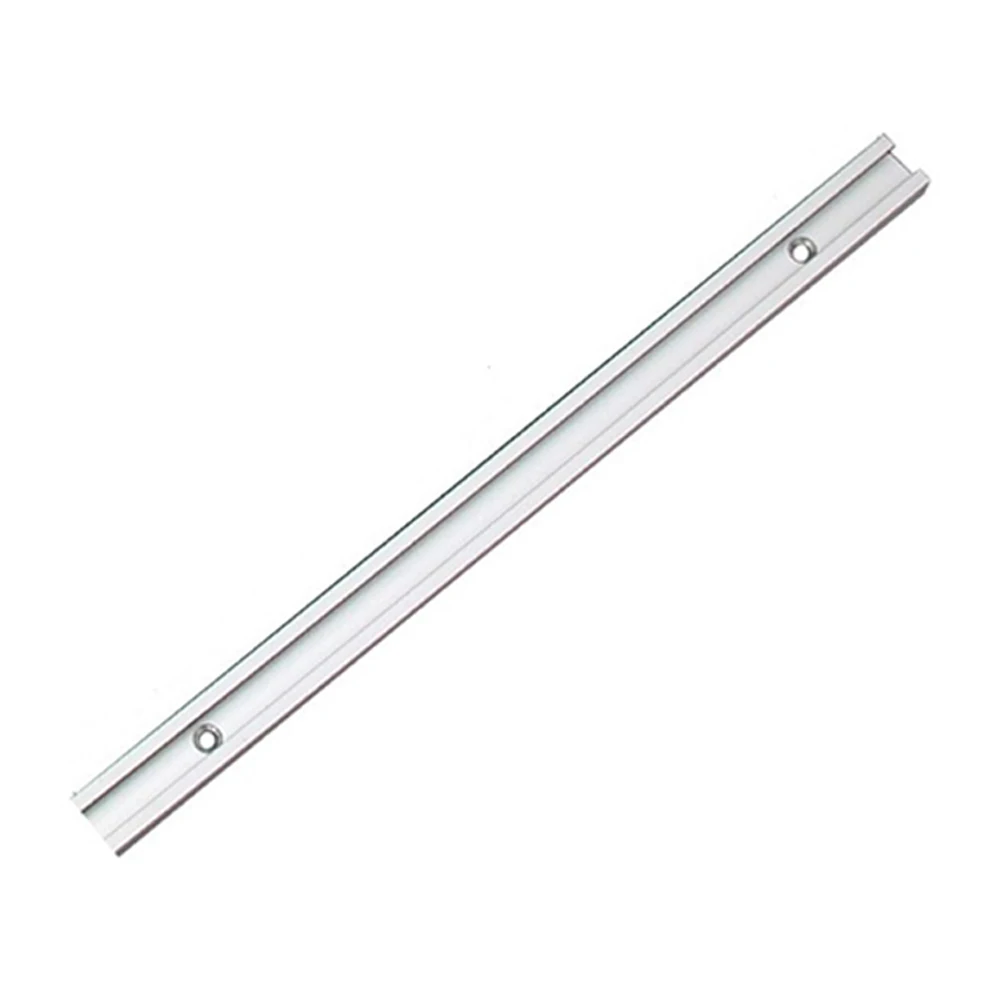 

Aluminium Alloy T-Slot Track 300-600mm Miter Jig Tools T-track Slide For Woodworking Router Table Workbench Suitable For T Screw