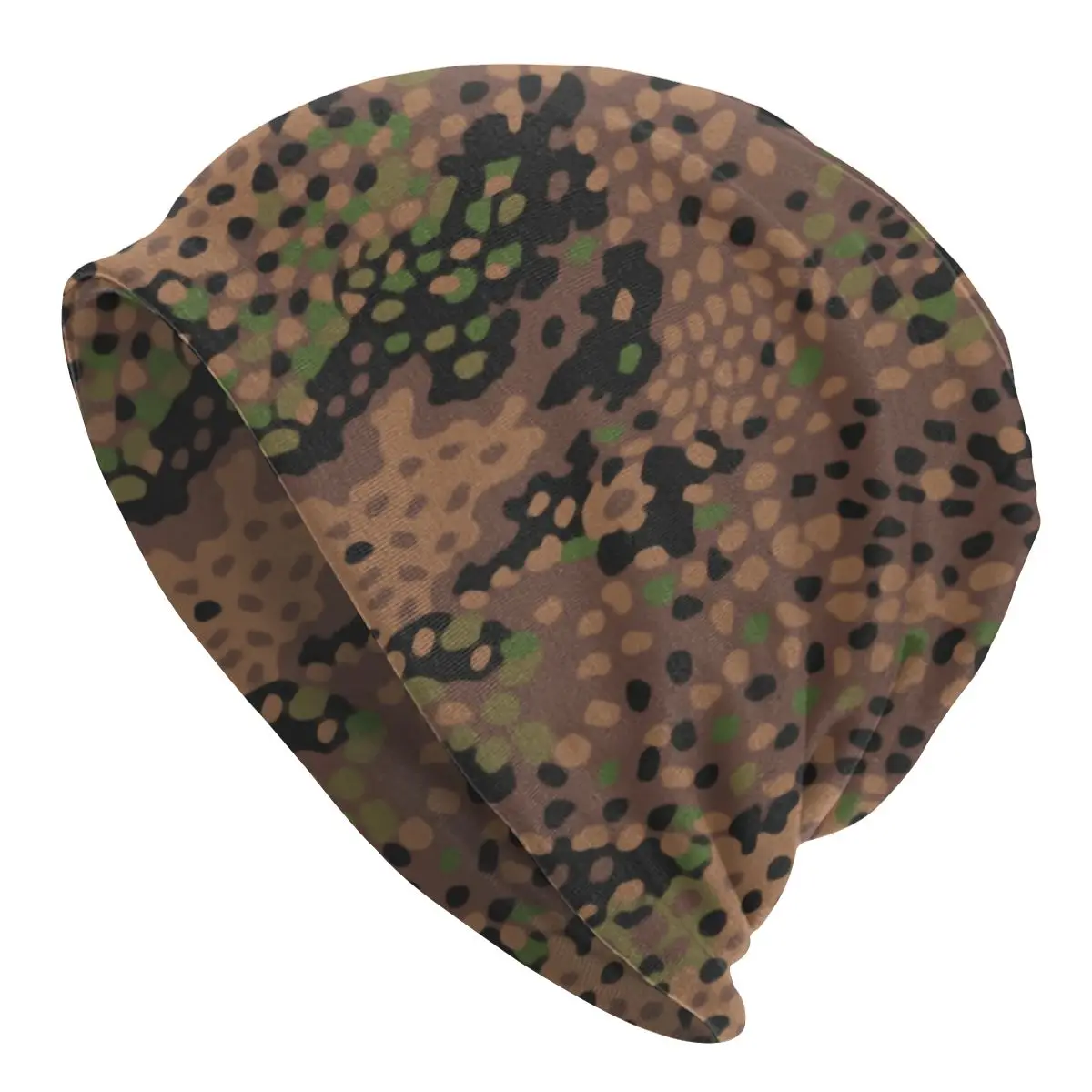 

Pea Dot Military Camo Beanie Bonnet Knit Hats Men Women Cool Army Tactical Camouflage Winter Warm Skullies Beanies Cap for Ski