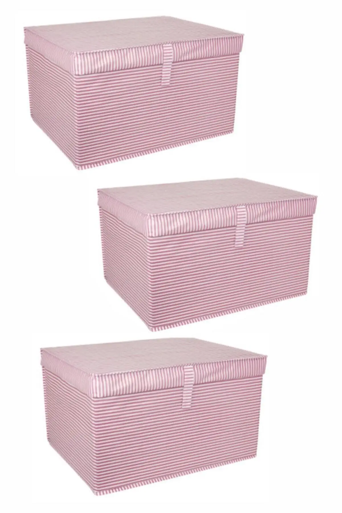 

Многоцелевая коробка макси с тройным полосатым рисунком