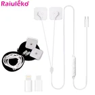 Портативный мини-массажер для тела с телефонным управлением, электрический аппарат для терапии нервов