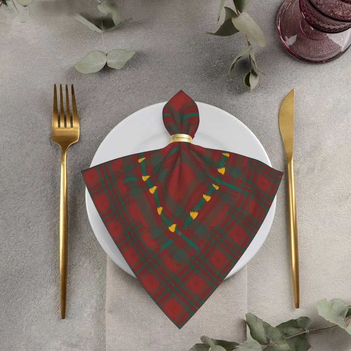 

grid Table Napkins 50x50cm Cloth Mat Tea Towels Fabric for Kitchen Wedding Dish Decor Paper Serving Matting Napkin Theedoek