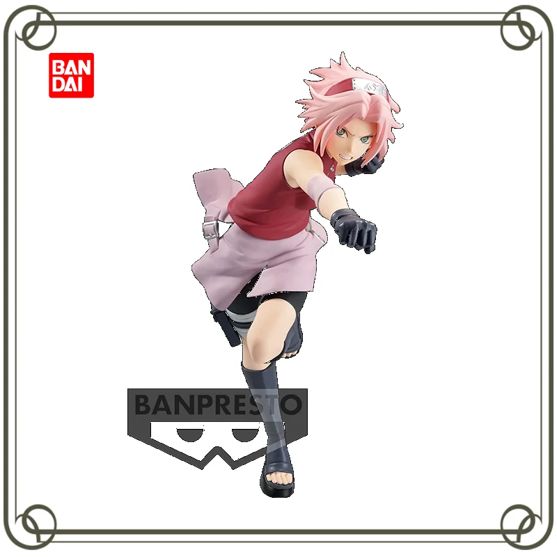

BANDAI BANPRESTO NARUTO VIBRATION STARS Haruno Sakura Cartoon characters Kids Toy Christmas gifts