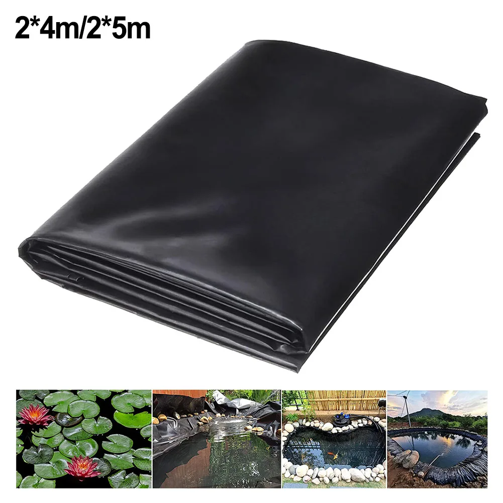 

Fish Pond Liner Cloth Waterproof Garden Pools Membrane Black Flexible Streams Fountain Reinforced Landscaping Pool Liner