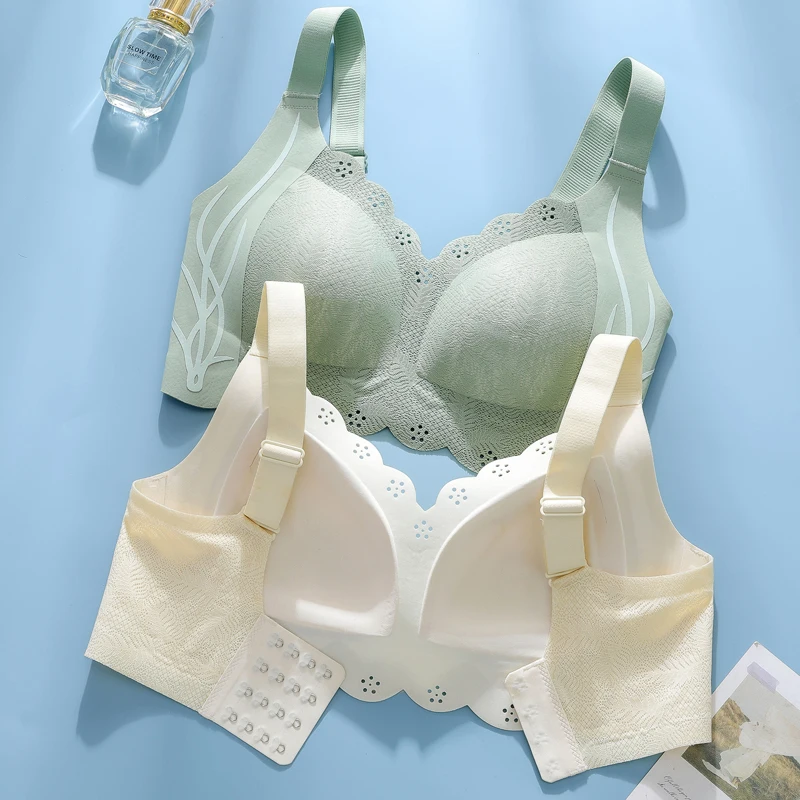 Полная женская фигурка без косточек Гладкий женский бюстгальтер подкладки