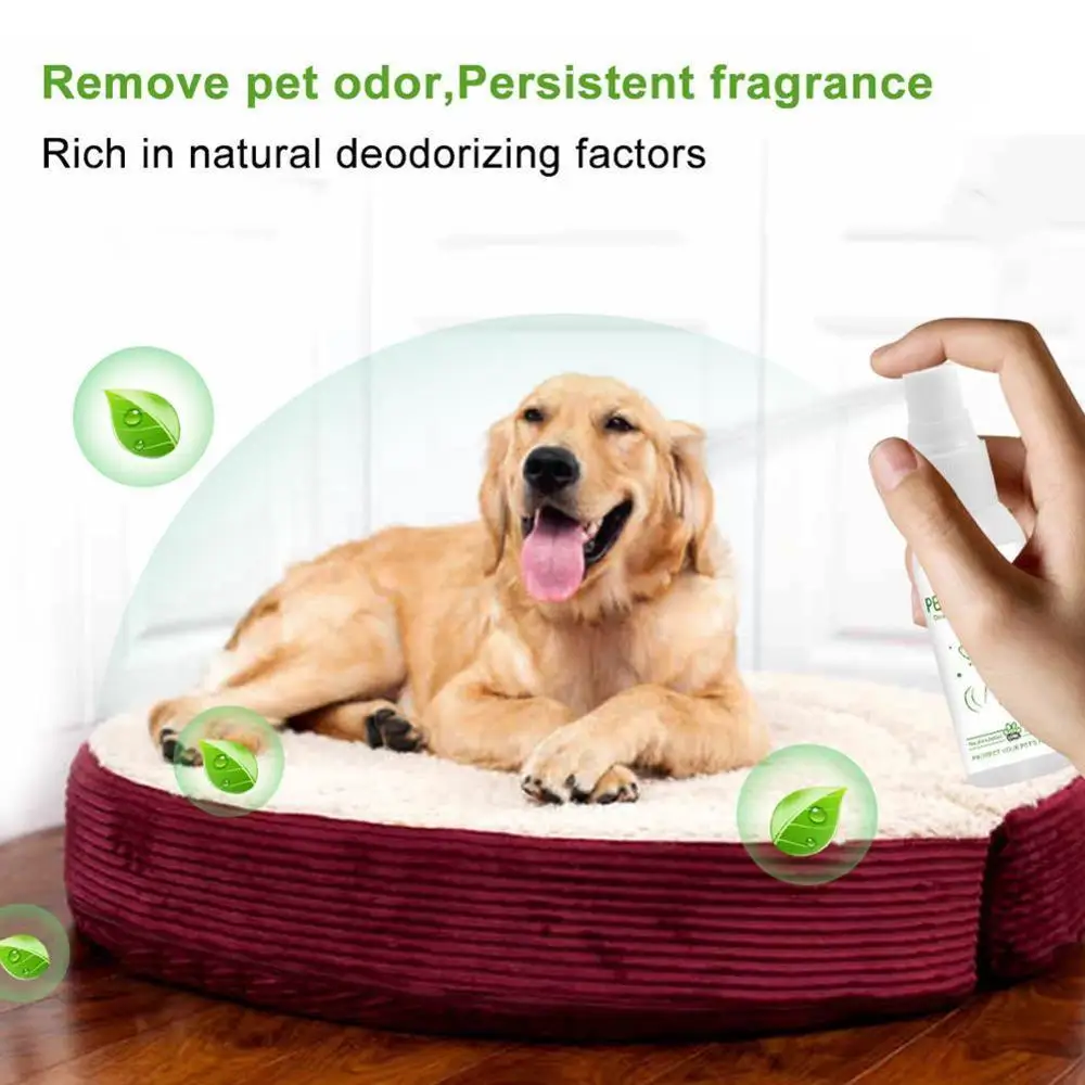 

30ml Pet Dog Odor Deodorant Dog Pet Deodorant Spray Liquid Odor Dog Pet Spray M9b0