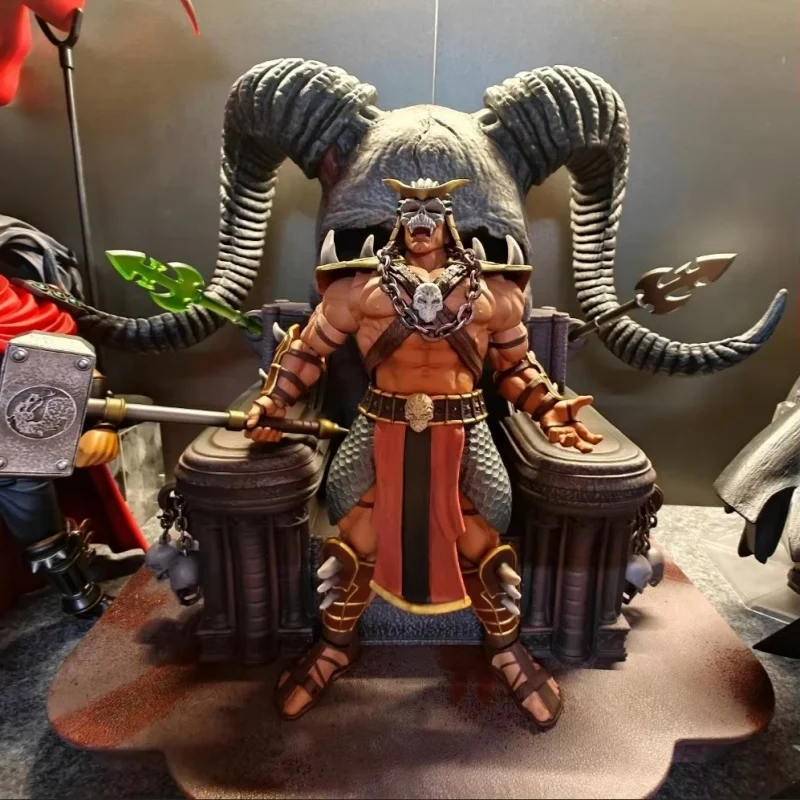 Оригинальные Storm Toys 1/12 St Shao Kahn обычная версия Deluxe Edition экшн-фигурка 20 см Mortal Kombat