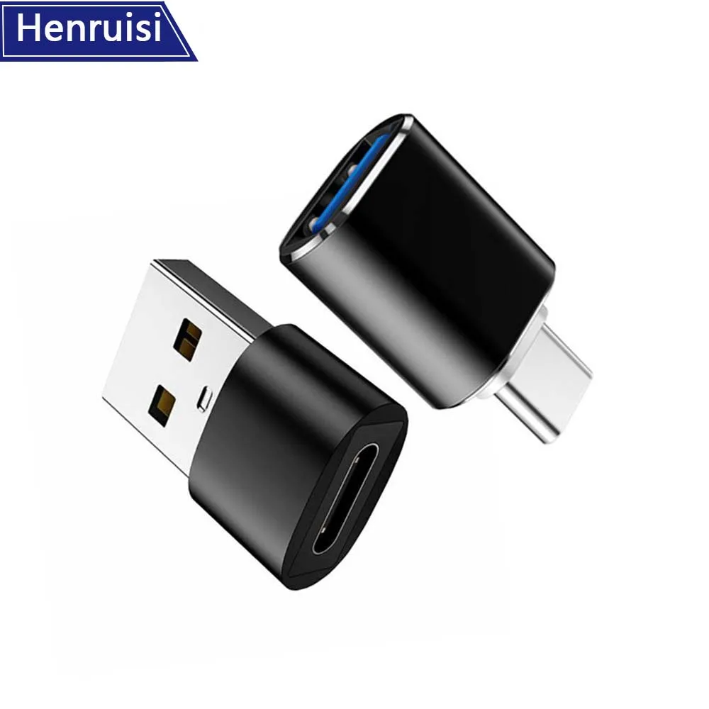 Dual Series OTG USB To Type C Adapter/Type C To USB Connector Charging Data Sync Type-C Converter Portble Mini USB Splitter