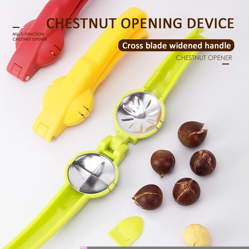 

Новинка, искусственный каштановый артефакт, многофункциональный грецкий орех, открывающийся полностью из нержавеющей стали, каштановый