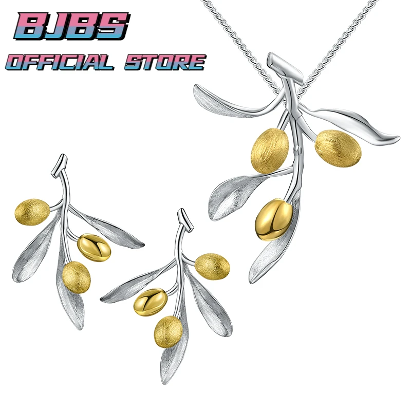 

Женский комплект из колье и серёг, из серебра 925 пробы