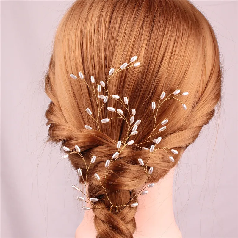 

Bridal Headdress Handmade Flower Pearl Headdress Bridal Hair Accessories Wedding Jewelry