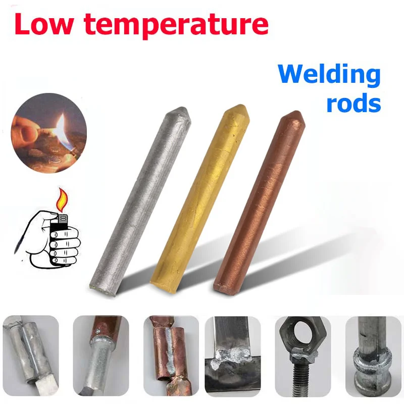 

Low Temperature Cored Electrode Vacuum Welding Rods Flux Copper Aluminum Stainless Steel Water Tank Plastic Welding Strip
