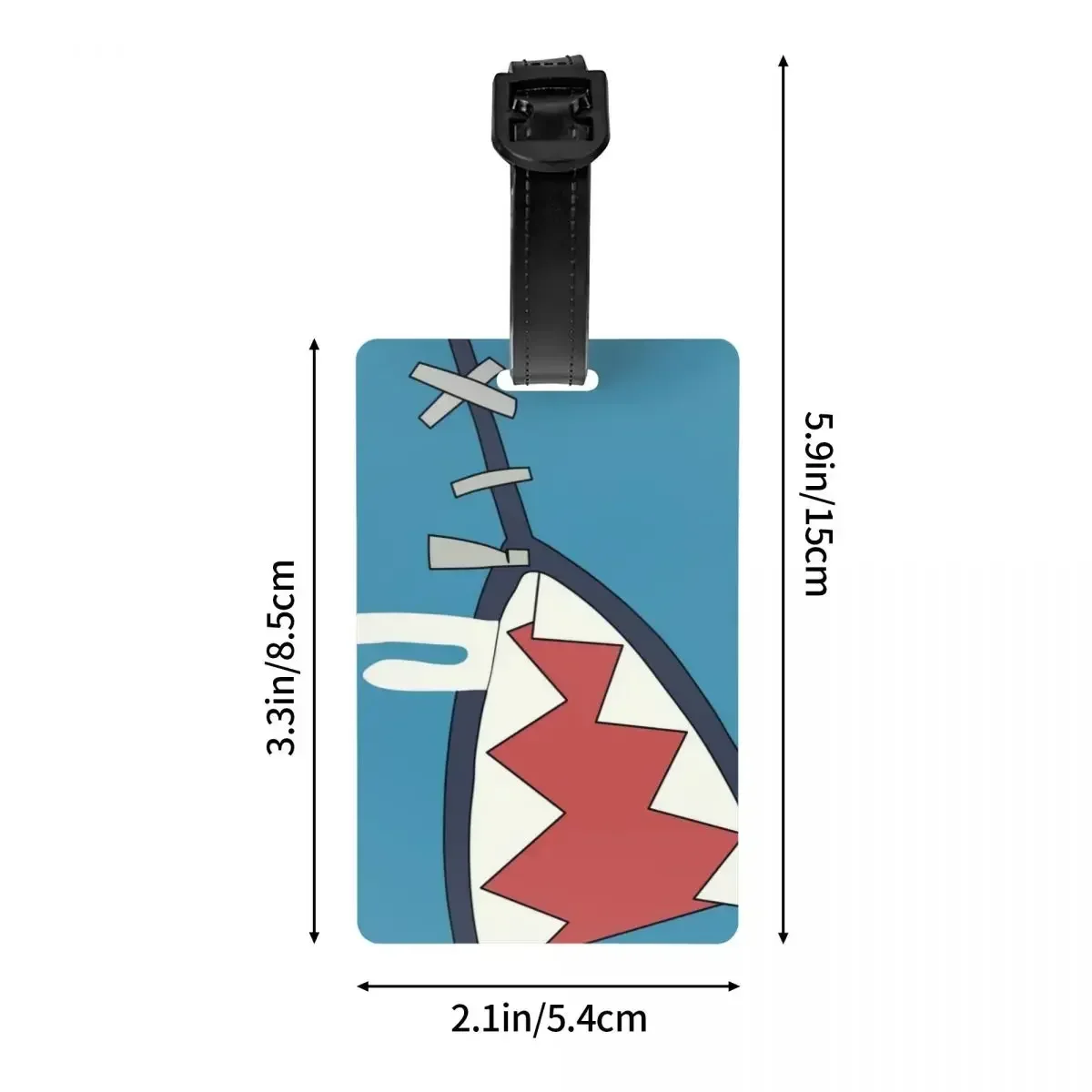 Багажные бирки Gawr Gura Shark Gawrgura Gawrt Hololive Holomyth Holoen Vtuber багажные Обложка имя