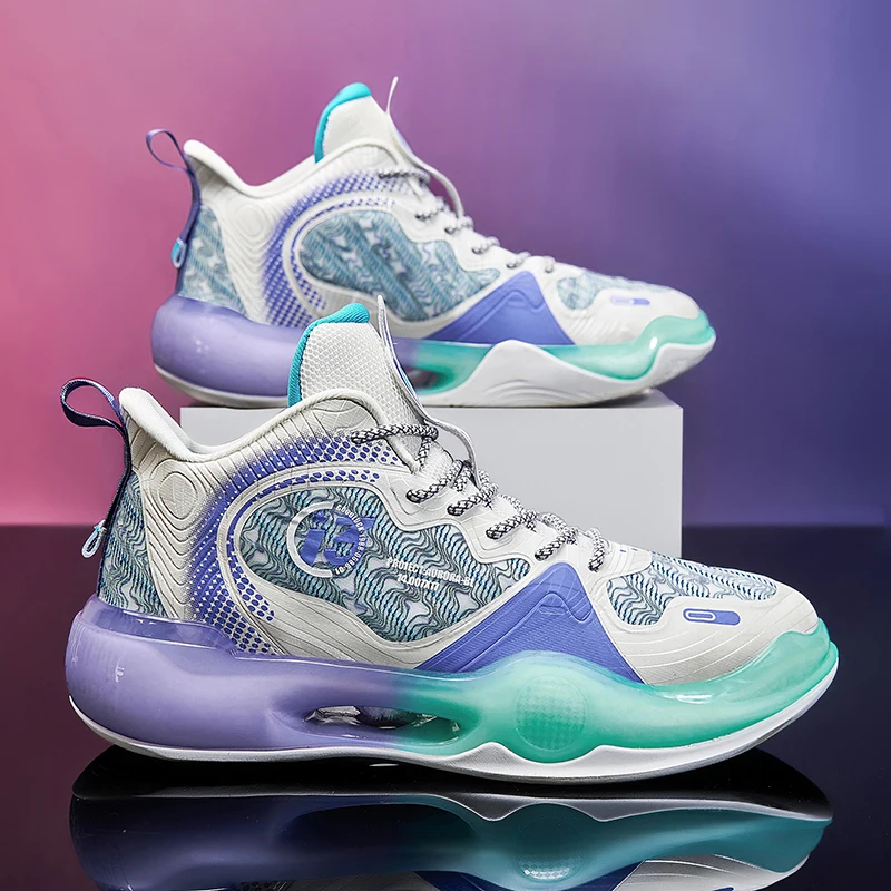 

Men's Casual Sneaker High Top Wild Thick Bottom Non-slip Comfortable Wear-Resistant Outdoor Running Spring and Autumn Main Push