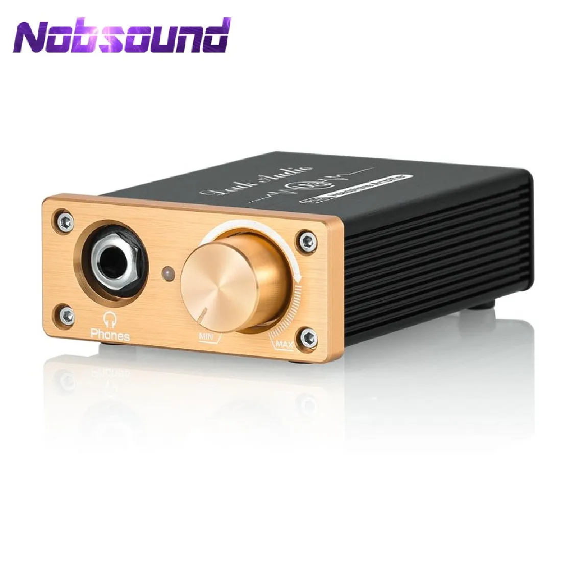 Nobsound Mini Class A Headphone Amplifier HiFi Desktop Stereo Audio Amp for K701/K702/Q701 High-impedance Headsets DC 5V Powered