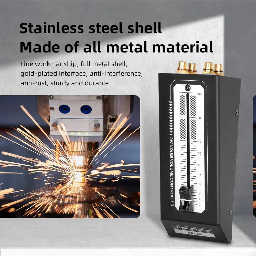 Пассивный Предварительный усилитель регулятор громкости высокоточное