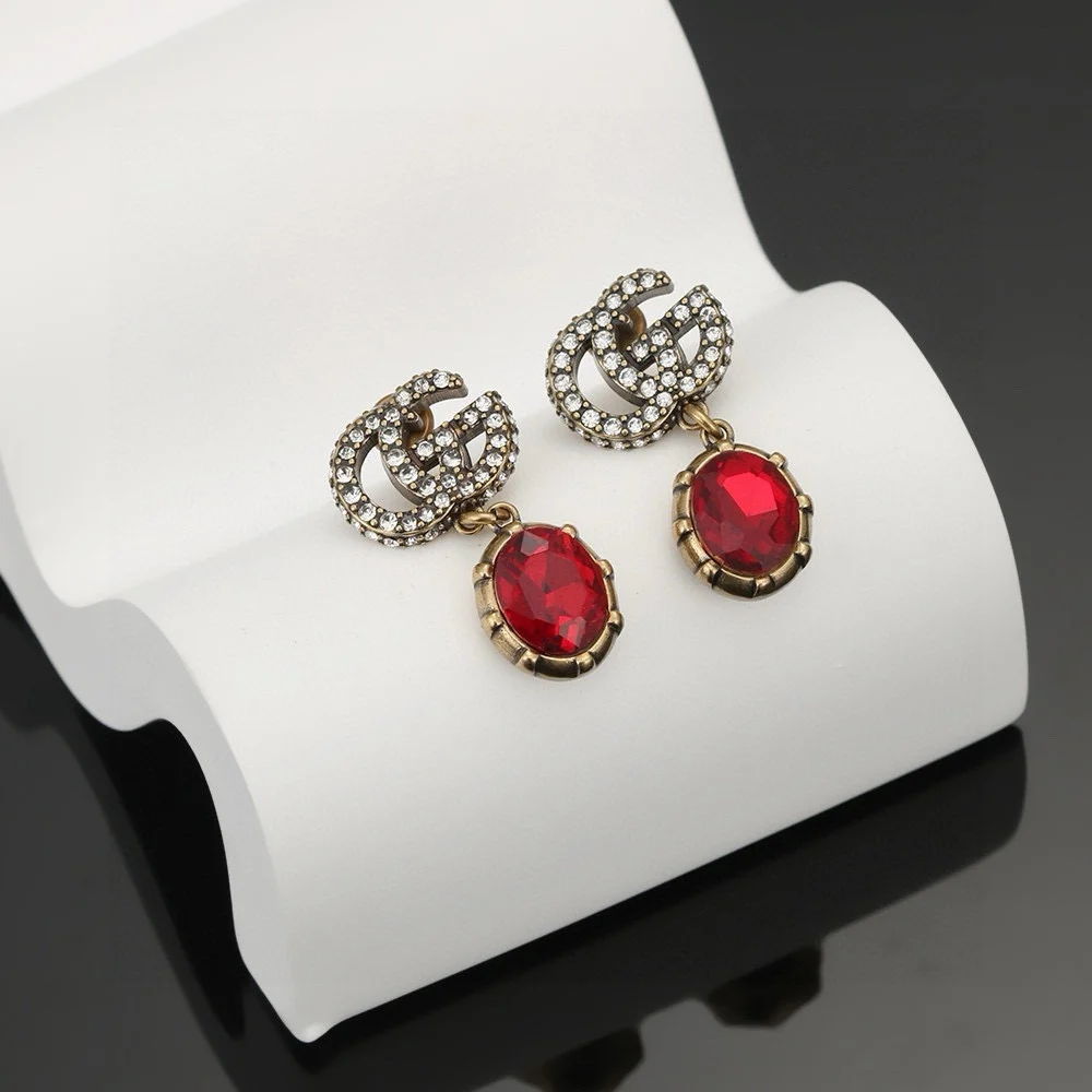 серьги Gucci Модные массивные серьга с для женщин женская свадебная Повседневная