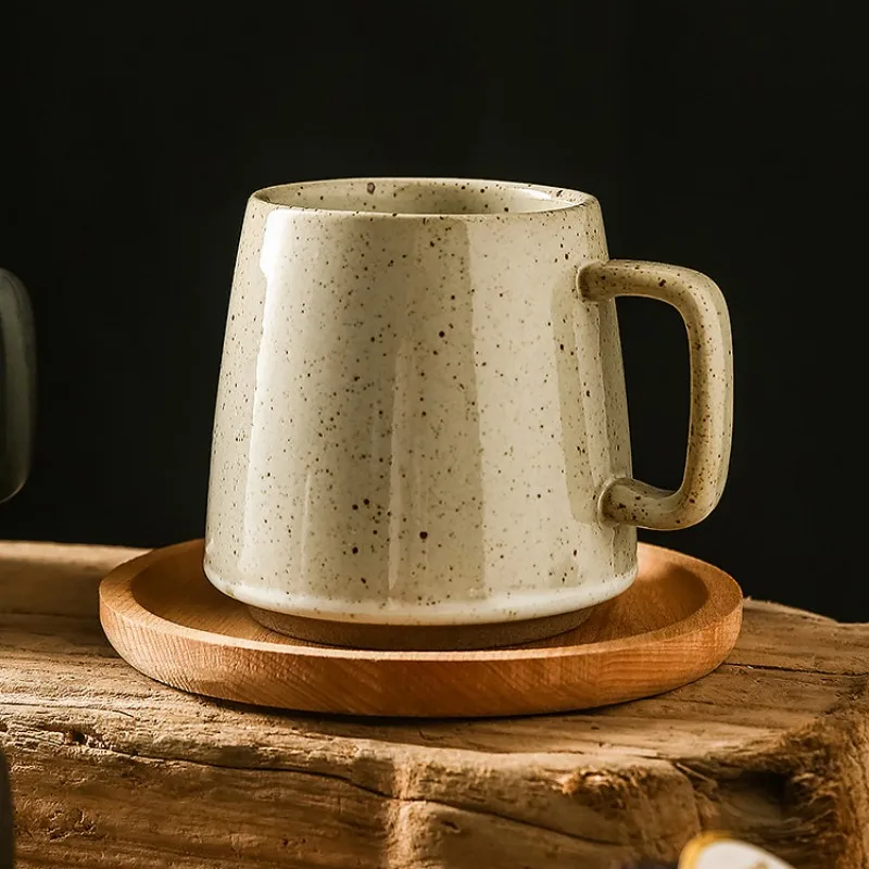 

Japanese Retro Mug Afternoon Tea Light Luxury Cup Ceramic Coffee Cup Tableware Cups Drinkware Kitchen Dining Bar Home Garden