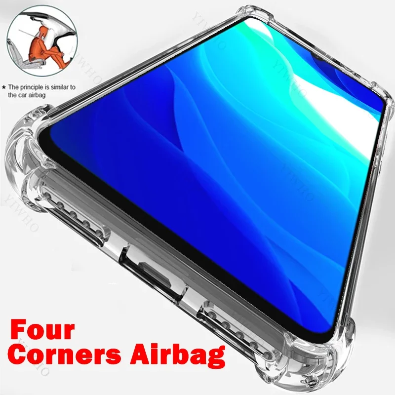 Прозрачный чехол для Xiaomi Mi 10 Lite 5G M2002J9G 6 57 дюйма утолщенный телефона Xiaomi10