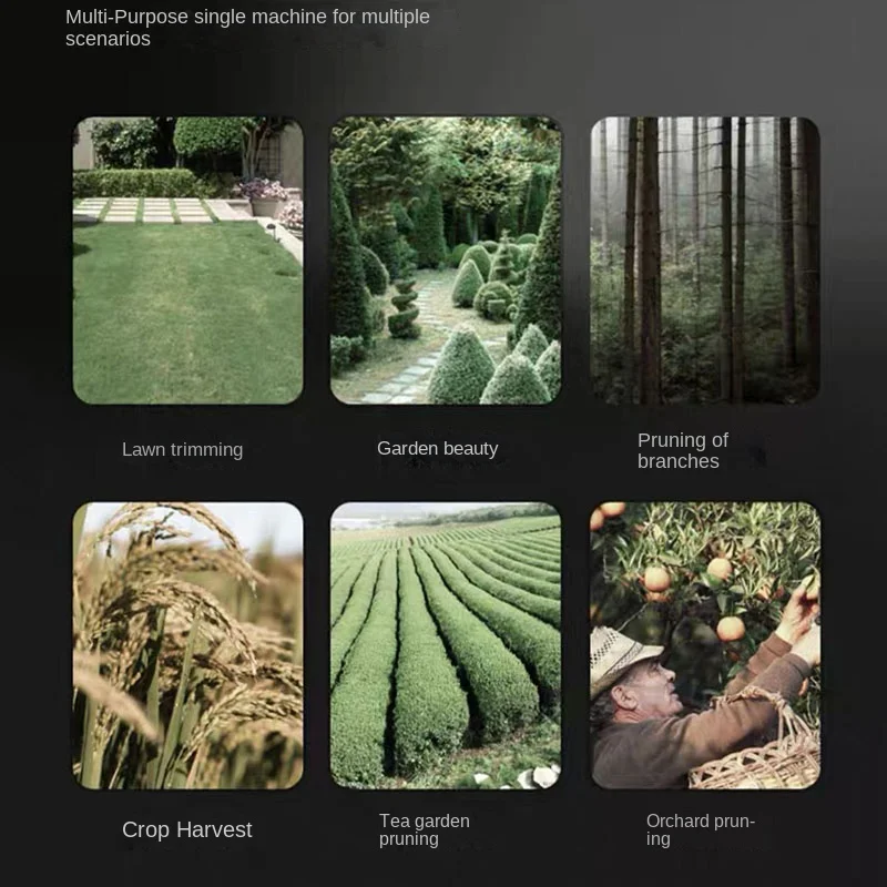 Для сада 21 в Беспроводная электрическая газонокосилка Выдвижная бытовая ручная