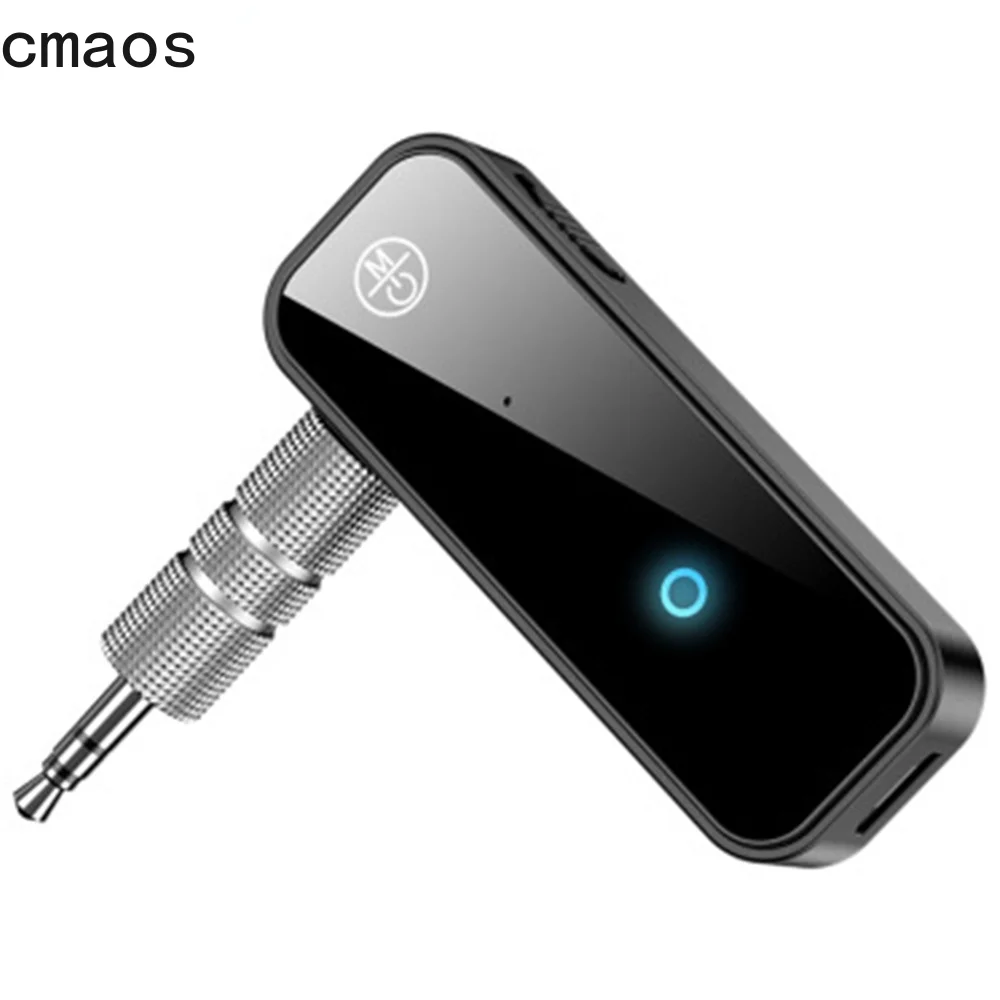 

Bluetooth 5.0 Transmitter Receiver 2 in1 Jack Wireless Adapter 3.5mm Audio AUX Adapter For Car Audio Music Aux Handsfree Headset