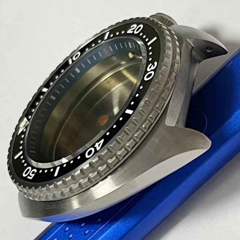 

46.6mm Diving Watch Case Sapphire Glass Ceramic Bezel Case Waterproof 200m Watch Accessories Suitable for NH35A/NH36A Movement
