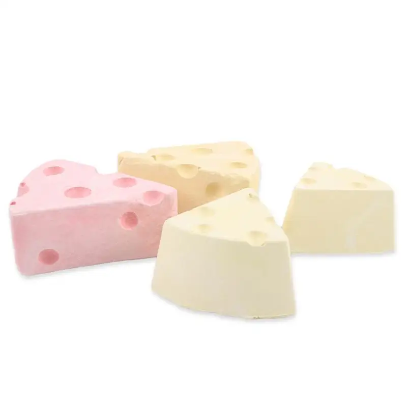 Камни для шлифования кальция хомяков форма сыра камень жувания игрушки жевания