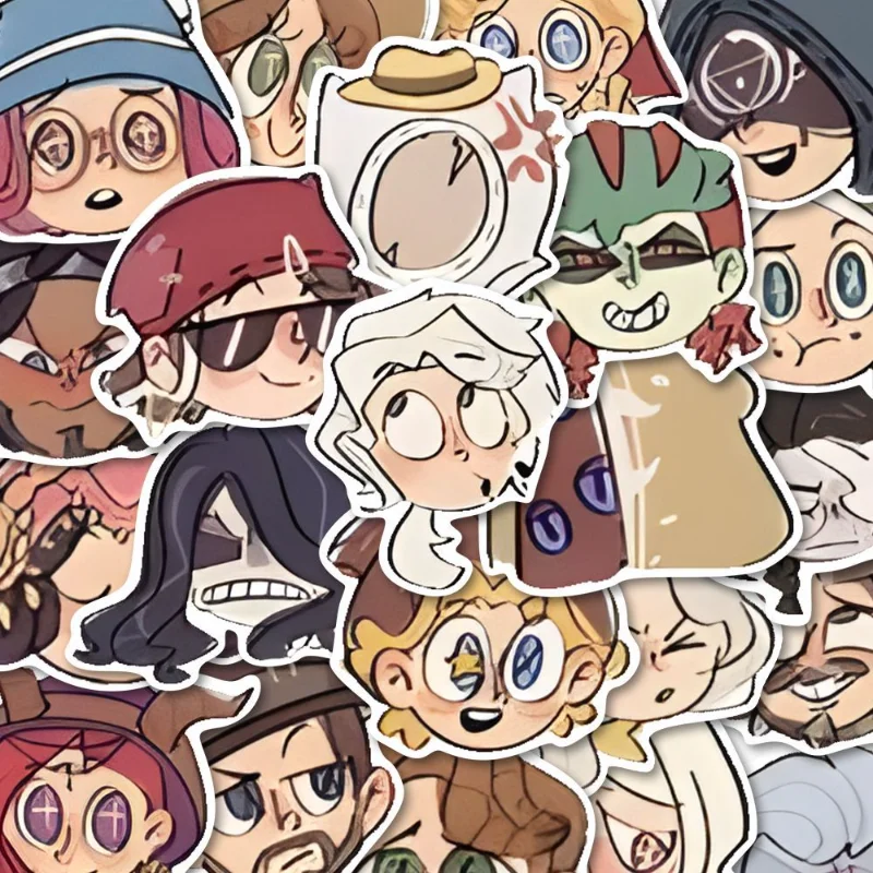 

IdentityV Sticker Cartoon Painting Stickers Stationery Children School Supplie Decoration DIY Notebook Sticker Waterproof