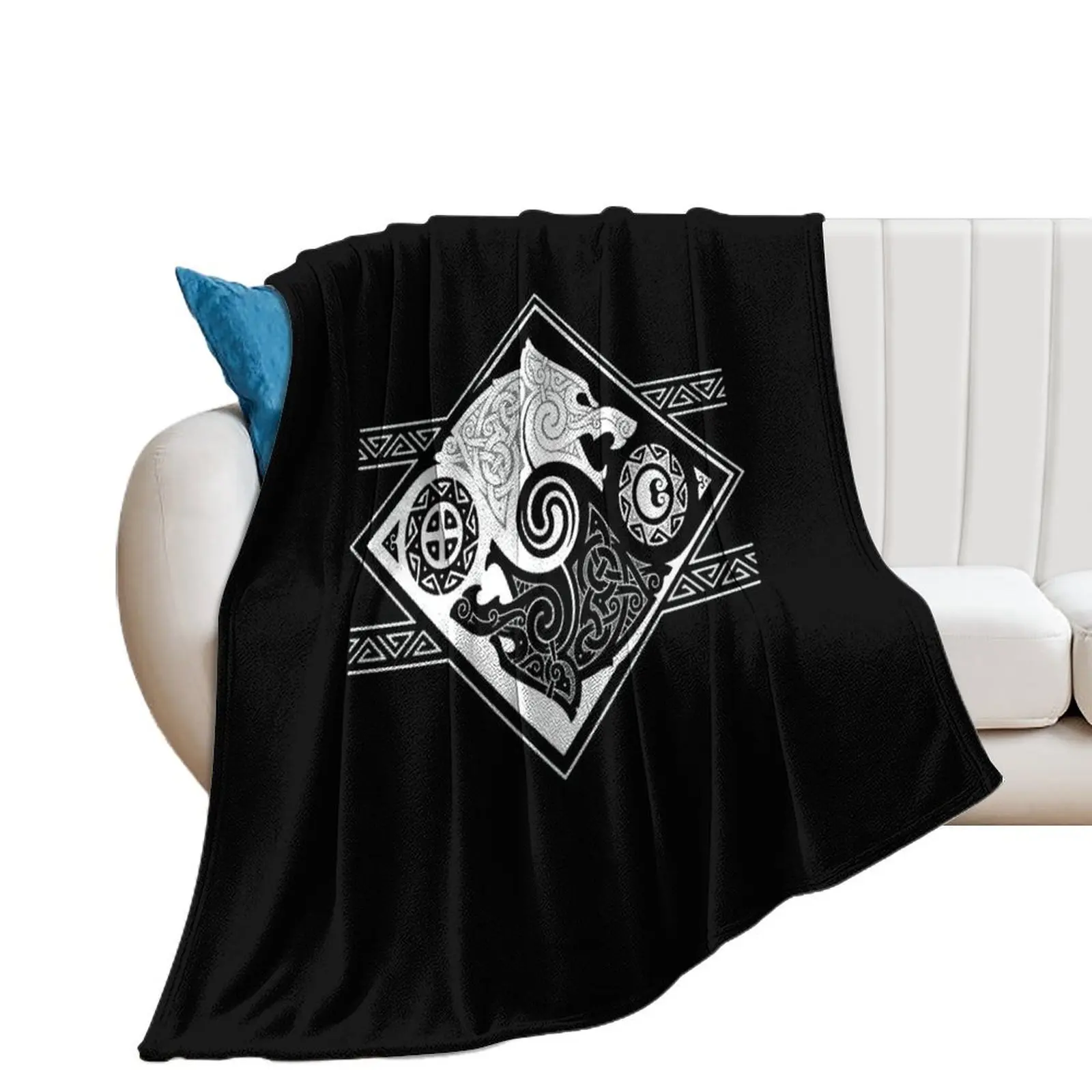 HATI AND SKOLL одеяло подарок на день Святого Валентина декоративный диван Пляжная