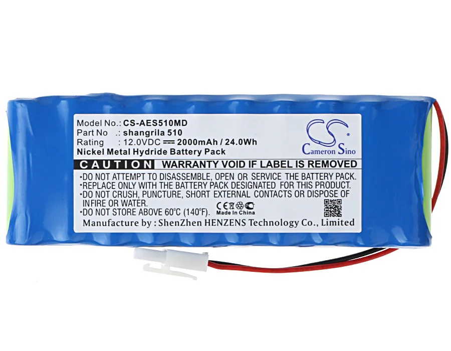 

Cameron Sino 2000mAh Battery for Aeonmed shangrila 510,Aeonmed shangrila 510